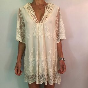 A line vintage dress